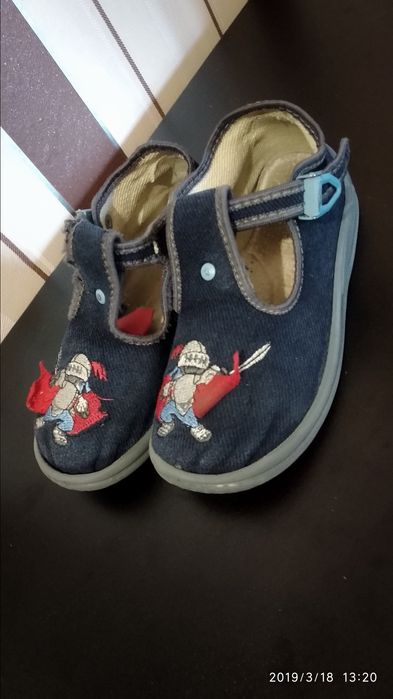 Детские тапочки на мальчика