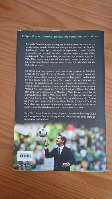 Livro Bruno de Carvlho Sem Filtro