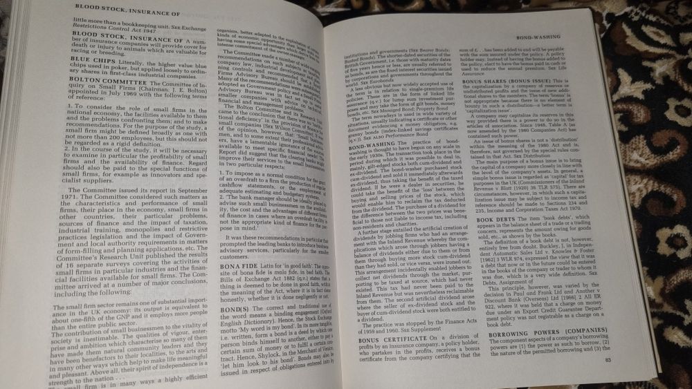 Dictionary of banking and finance, english