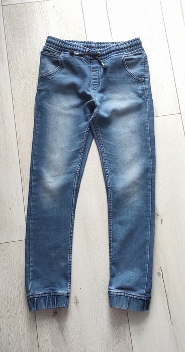 YFK Niebieskie spodnie jeansowe dla chłopca r  152