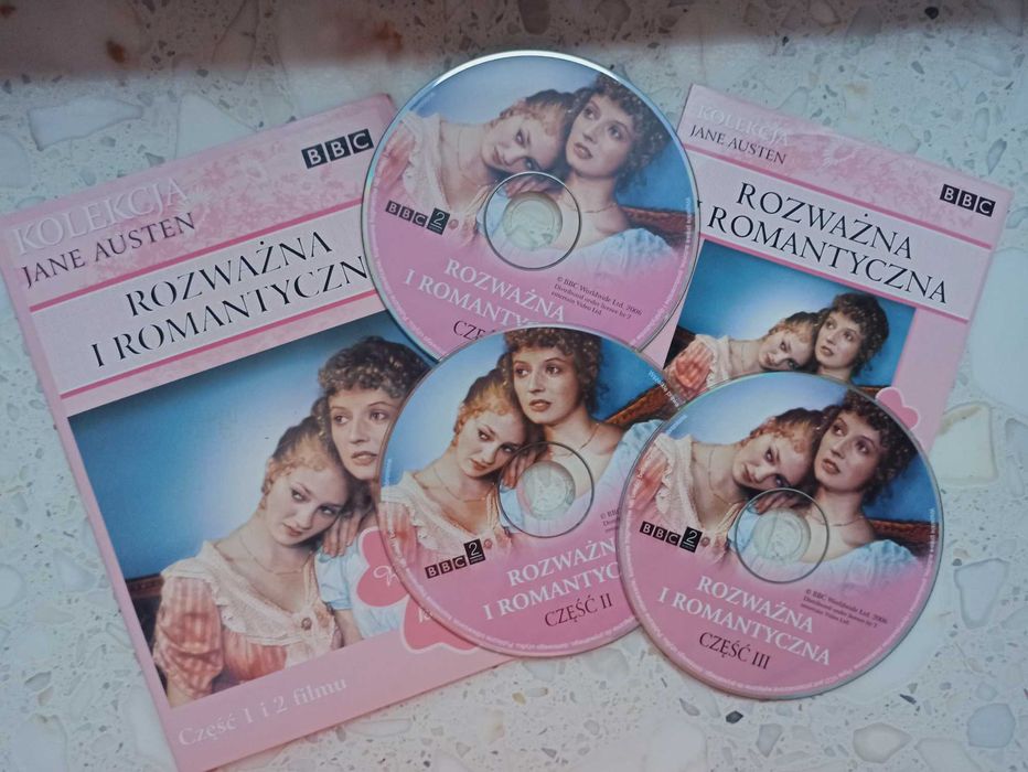 "ROZWAŻNA I ROMANTYCZNA" film DVD 1981 rok, Kolekcja Jane Austen