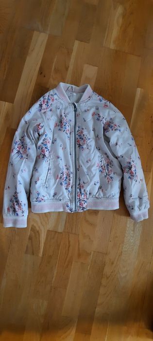Kurtka bomberka dla dziewczynki rozmiar 128