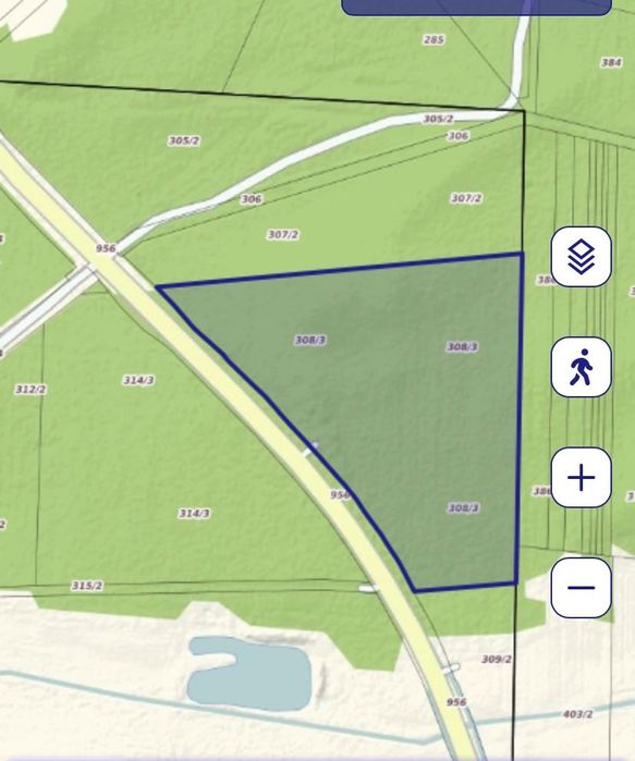 Działka Leśna z gruntem 3,36ha gmina Narew