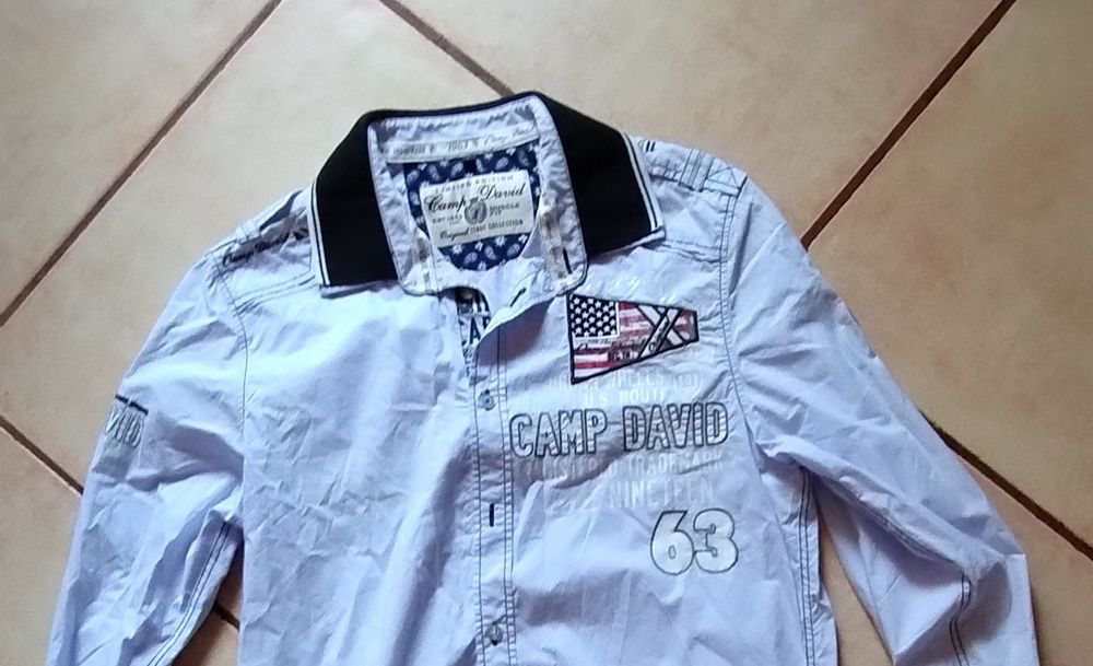Koszula Camp David Muscle Fit Super Hafty
