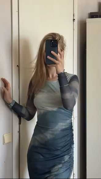 Шикарное длинное платье, новое