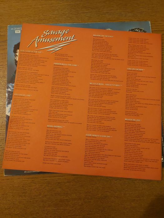 Scorpions- Savage Amusement