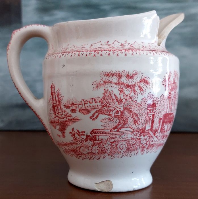 Chávena - Leiteira - Gilman & C.ª/Real Fábrica Sacavém