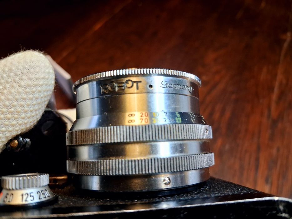 UNIKAT ! Hit szpiegowski aparat "ROBOT STAR 50" 1960-62 NRD Stasi MfS