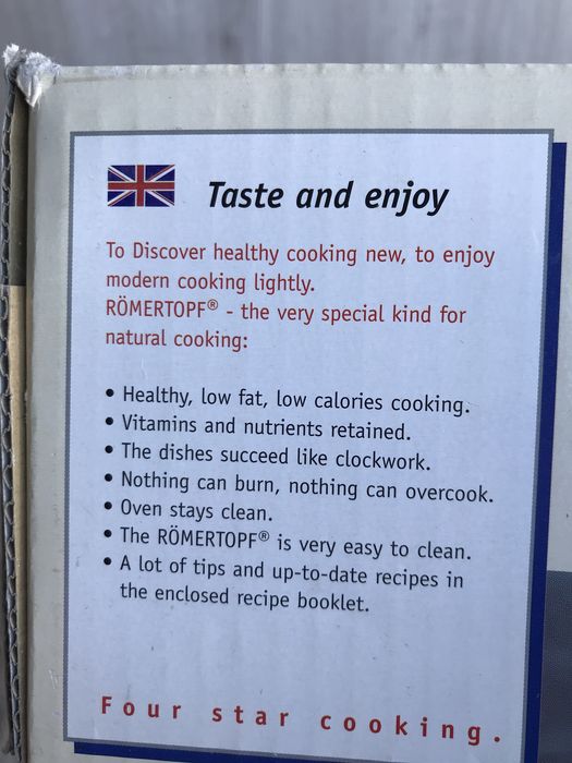 Garnek rzymski Römertopf 1,5 kg