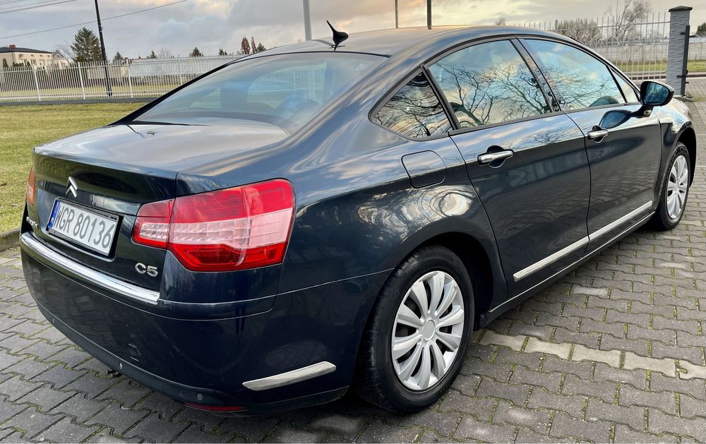 Citroen C5 Sedan 2.0 HDI 136 KM 2008 rok
