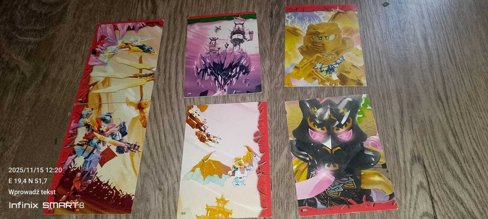 lego ninjago karty seria nr 8