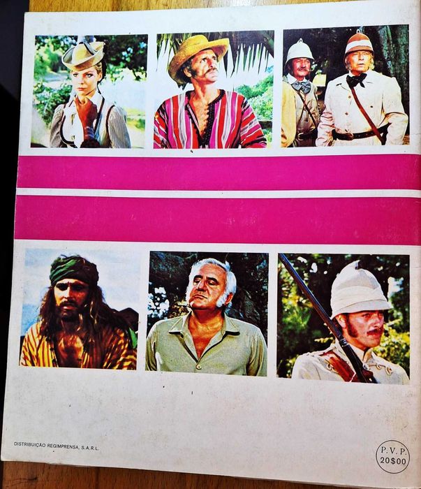 Caderneta com 300 cromos da série Sandokan, completa