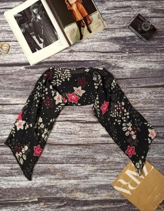 Шовкова накидка в ідеальному стані, розмір M-Xs