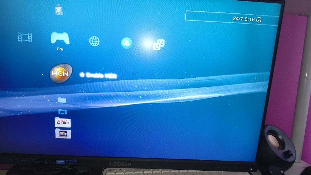 Ps3 slim 250gb ssd pad przerobiona po spa