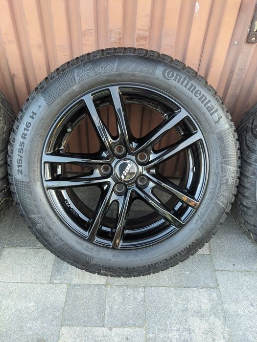 Koła Alufelgi 5x114,3 Rial 215/55R16 Opony zimowe 7Jx16 ET45 Kia Honda Renault