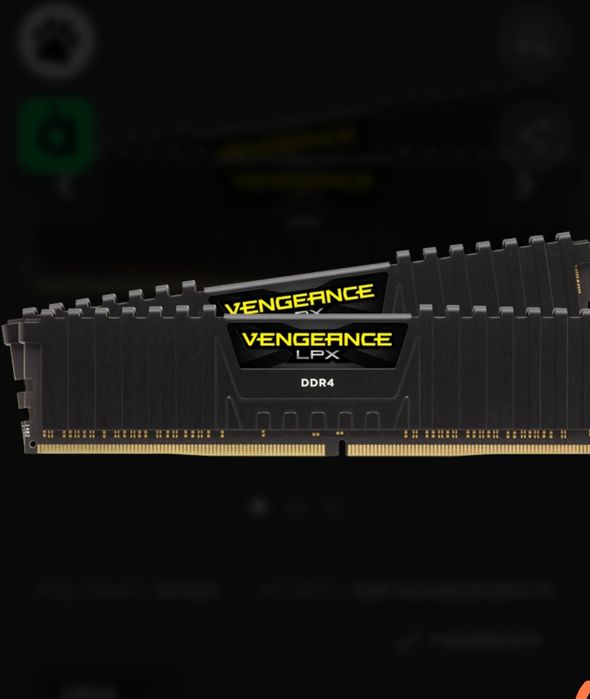 Corsair 2x8gb 3600cl16