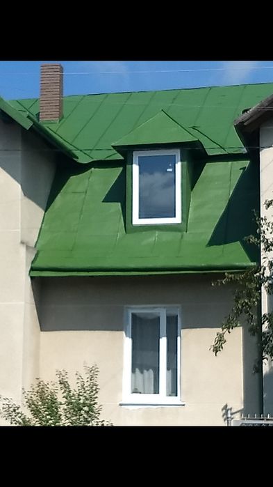 Фарбування дахів по всьому Бродівському район