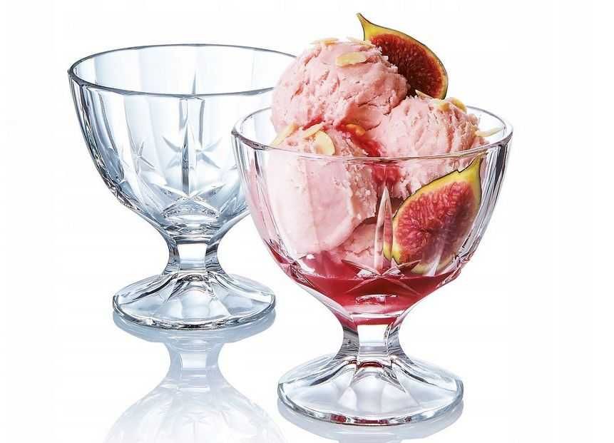 Pucharki do lodów deserów szklane Luminarc Maldives pucharek 300ml3szt