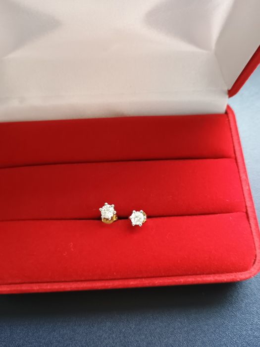 Kolczyki złote próby 333