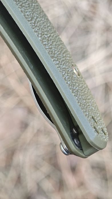 Cold Steel Range Boss OD Green (20KR7) складний тонкий ергономічний ніж на щодень, якісні матеріали, відміна якість і збірка , замок Tri-Ad lock