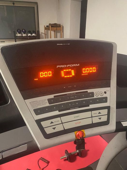 Passadeira corrida com pouco uso