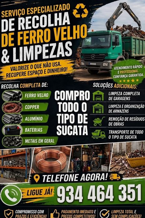 Sucata e terrenos