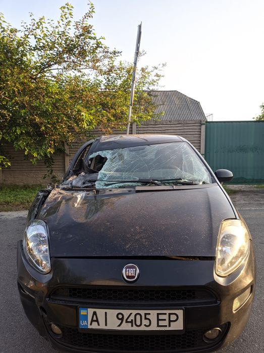 Fiat Grande Punto після ДТП
