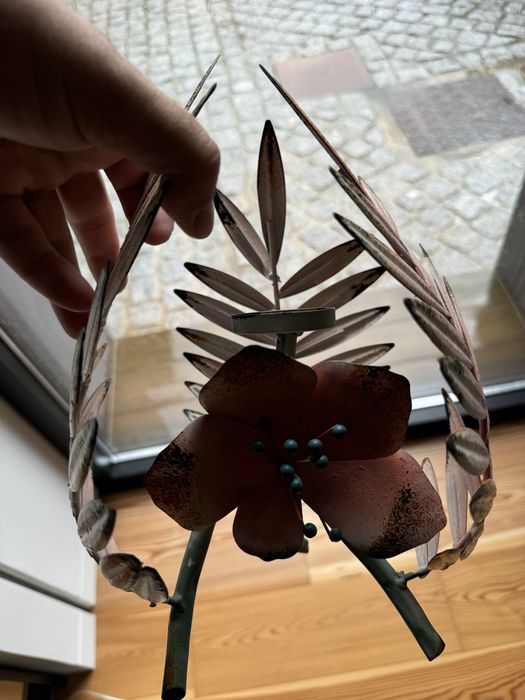 Suporte queima velas muito fino