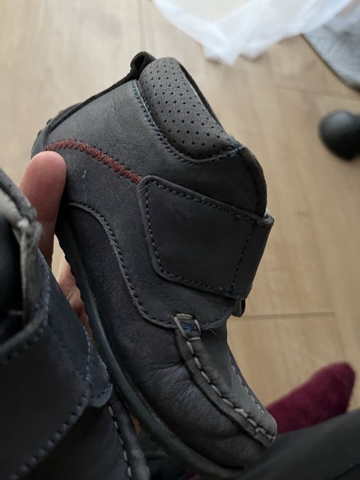 Buty lasocki skórzane trzewiki 24 na rzep