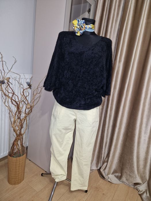Sweter ala alpaka czarny
