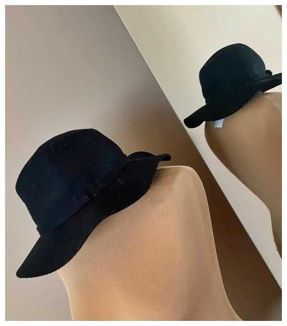 Monki kapelusz damski welniany