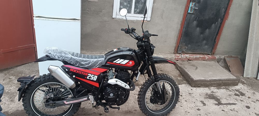 Мотоцикл Geon Rockster250 scrambler (Геон Рокстер).2025.