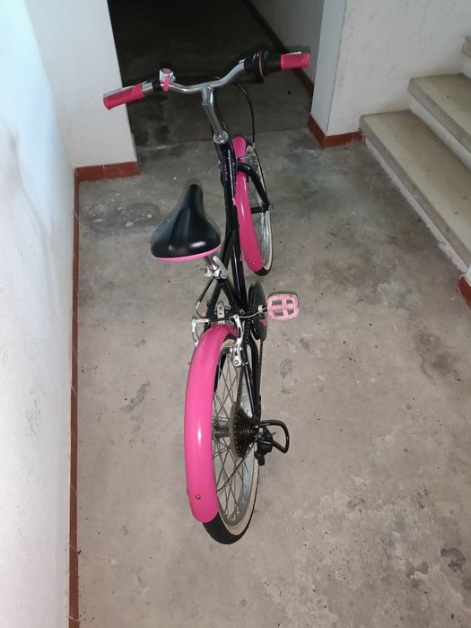 75€ bicicleta roda 20 com mudanças descanso excelente pegar e andar nem risco tem