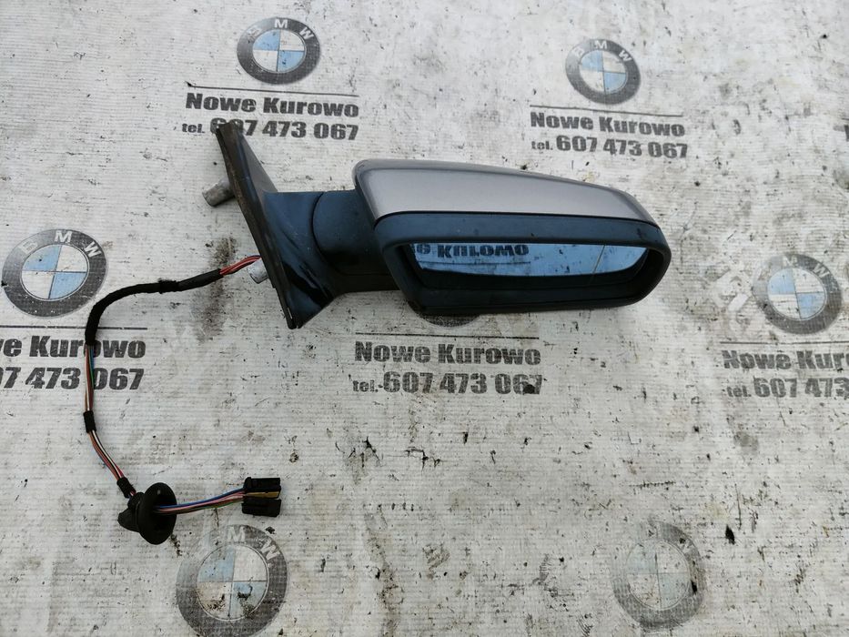 BMW E60 E61 Lusterko prawe Silbergrau A08 Lewe 8 pinów Europa
