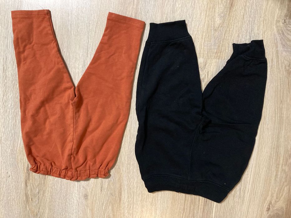 Spodenki 74 80 dresy H&M i 5-10-15 2 szt. Ślimak 6-9 mies