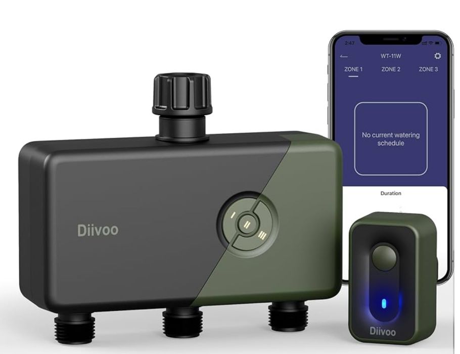 Sterownik nawadniania Diivoo 3-strefowy