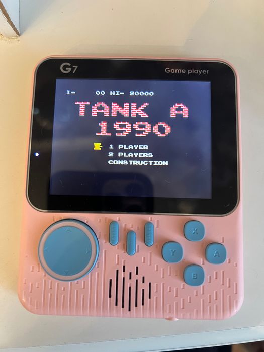 Портативна ігрова консоль game box g7 500 маг pink