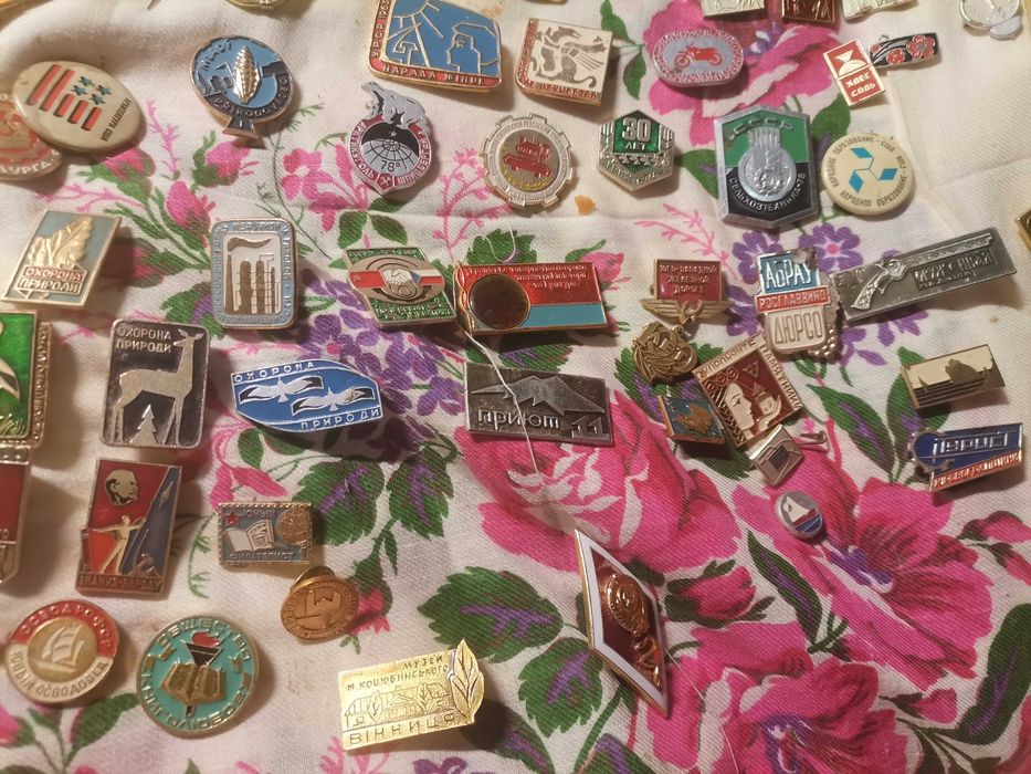 Фотографии из прошлого, значки, конверты с Байконура