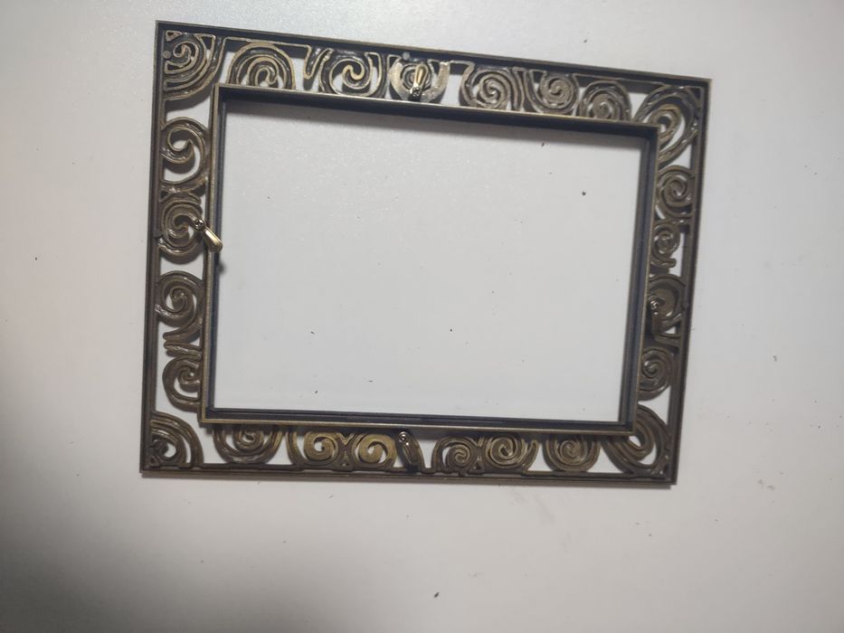 Piękna stara ramka na zdjęcie