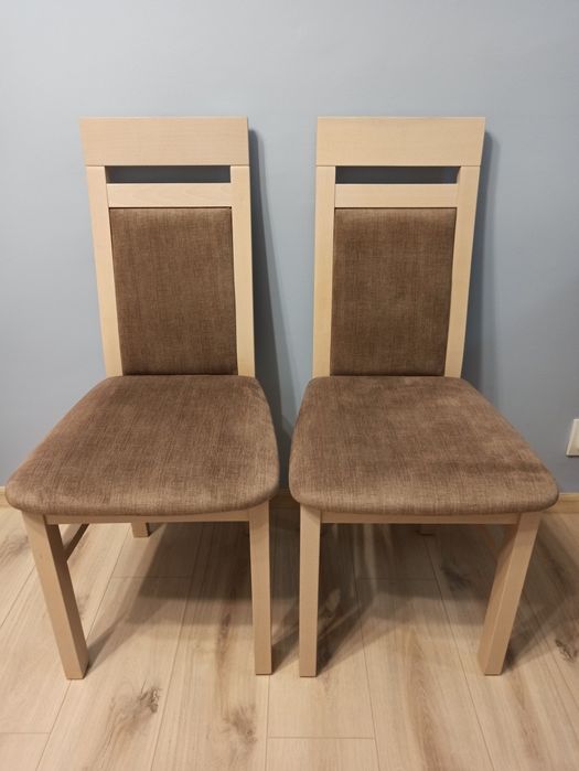 Krzesło drewniane, 2 szt.