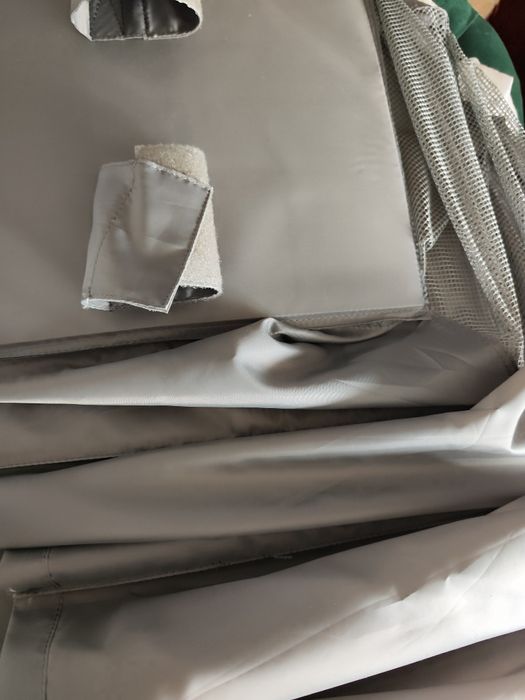 Ikea Skubb wisząca półka szara