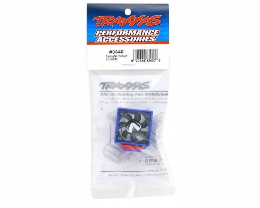 TRAXXAS Cooling van velineon vxl-3s/ wentylator do modeli RC