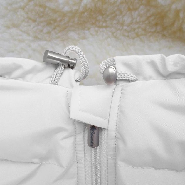 Зимовий пуховий конверт для новонародженого Baby Born