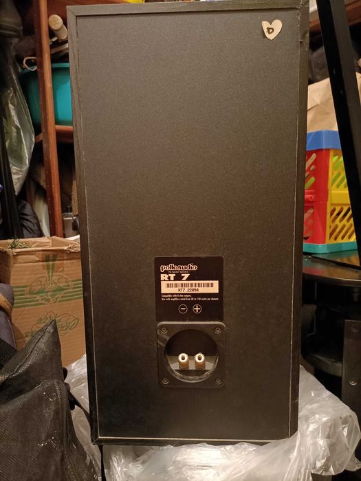 Colunas Polk audio RT7 e Amplificador Denon PMA-1500AE