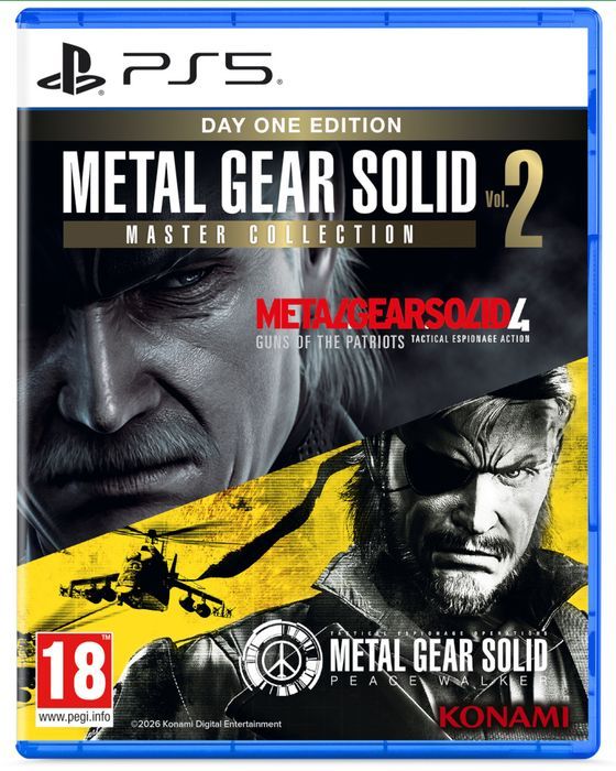 Metal Gear Solid Master Collection Volume 2 (PS5) + STEELBOOK Gra nowa w folii