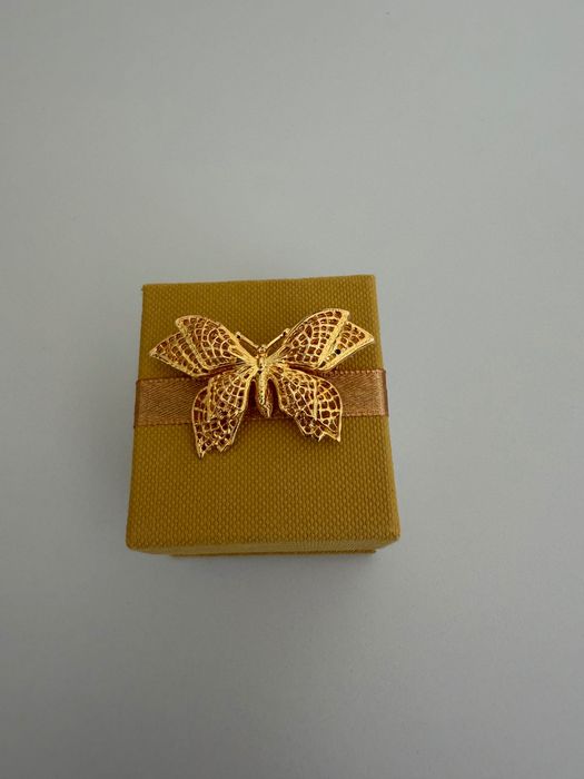 Broszka motyl, motylek pudełko w zestawie