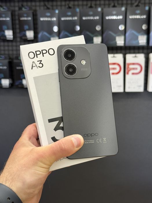 Офіційний OPPO A3 6/256Gb Sparkle Black Оплата частинами