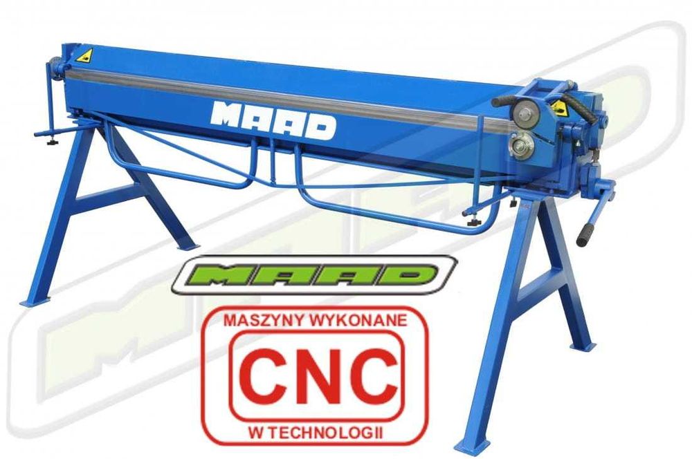 Zaginarka, giętarka do blachy, wypożyczenie - wynajem, transport