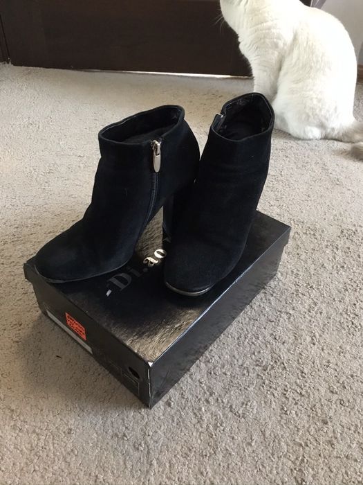 Бательены, замш натуралка, 39 размер.