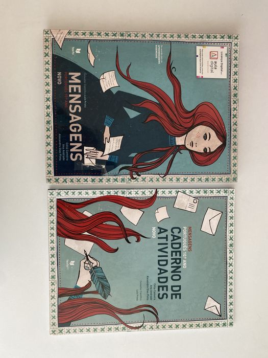 Manual e caderno de atividades Mensagens Português 10 ano